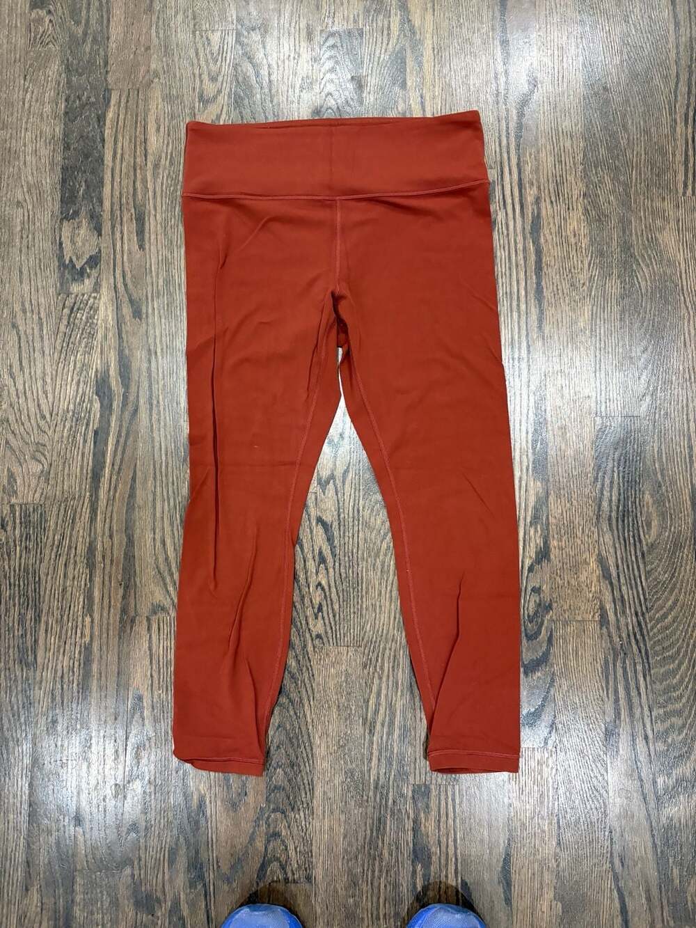 Athleta Elation 7/8 Tight Leggings Burnt Orange Size L